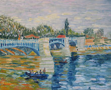 The Seine with the Pont de la Grande Jatte, 1887