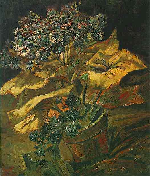 Cineraria in a Flowerpot by Vincent van Gogh