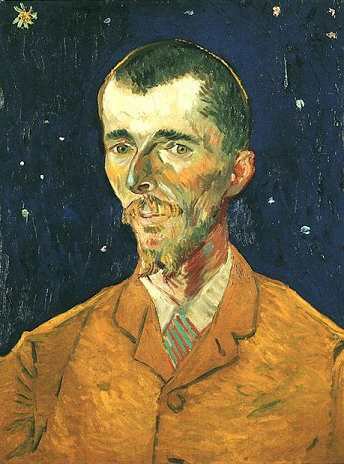 Portrait of Eugene Boch by Vincent van Gogh