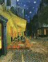 Cafe Terrace on the Place du Forum, Arles, at Night
