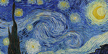 The Starry Night - Painting by Vincent van Gogh