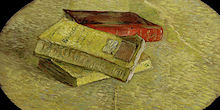 Three books - Painting by Vincent van Gogh